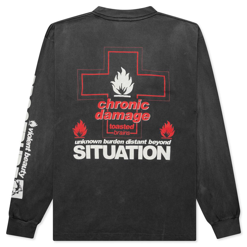Unknown L/S Tee - Black Male Product Image