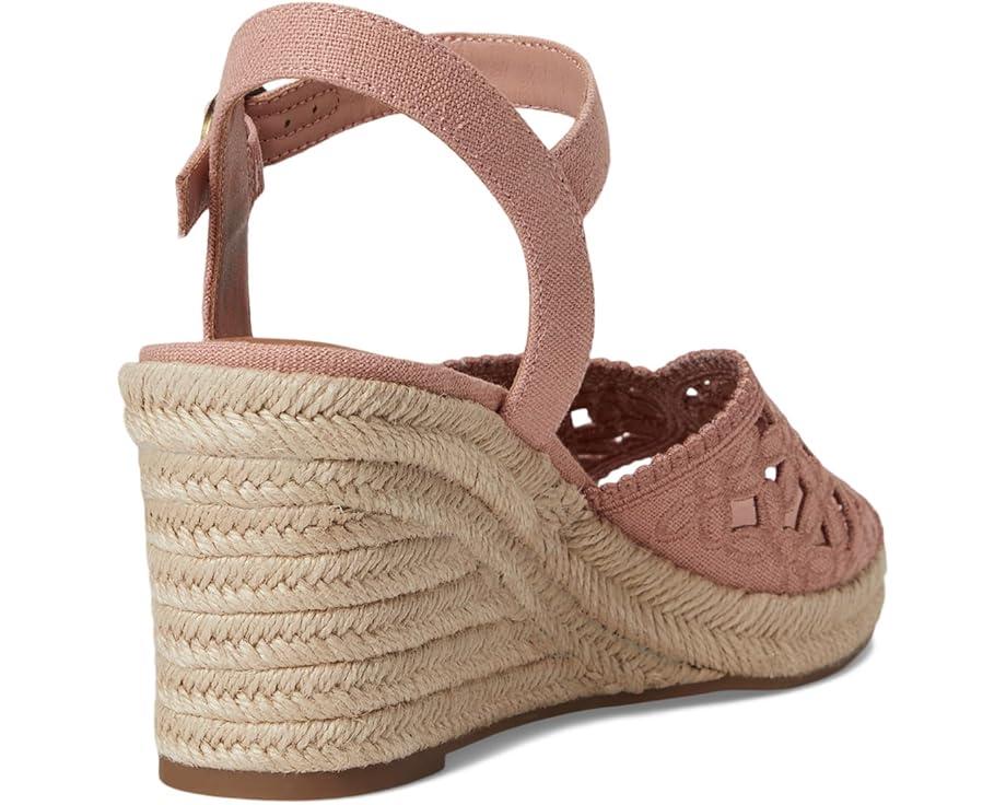 Women's Lucky Brand Coyna Floral Espadrille Wedge Sandals Product Image