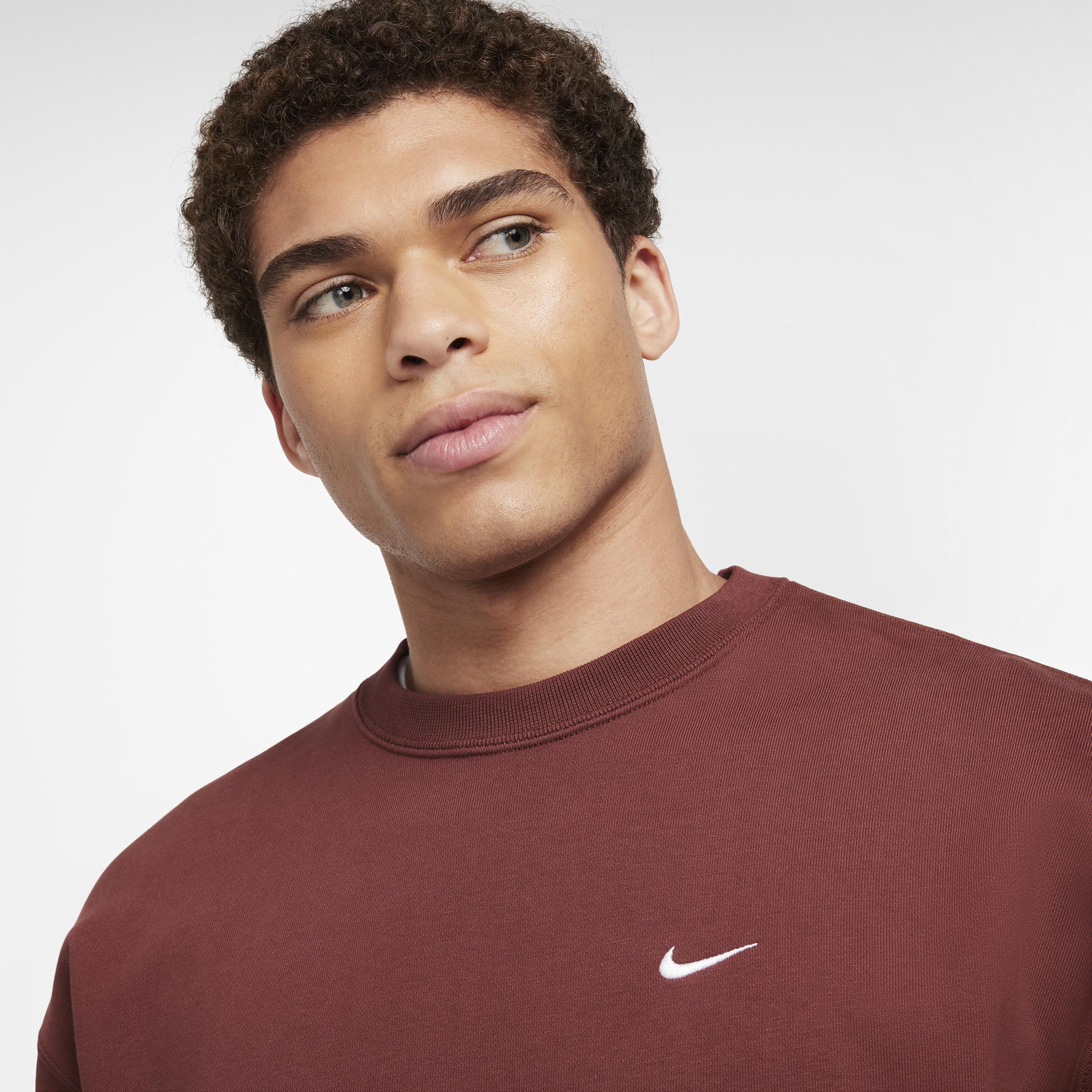 Nike Men's Solo Swoosh Fleece Crew Product Image