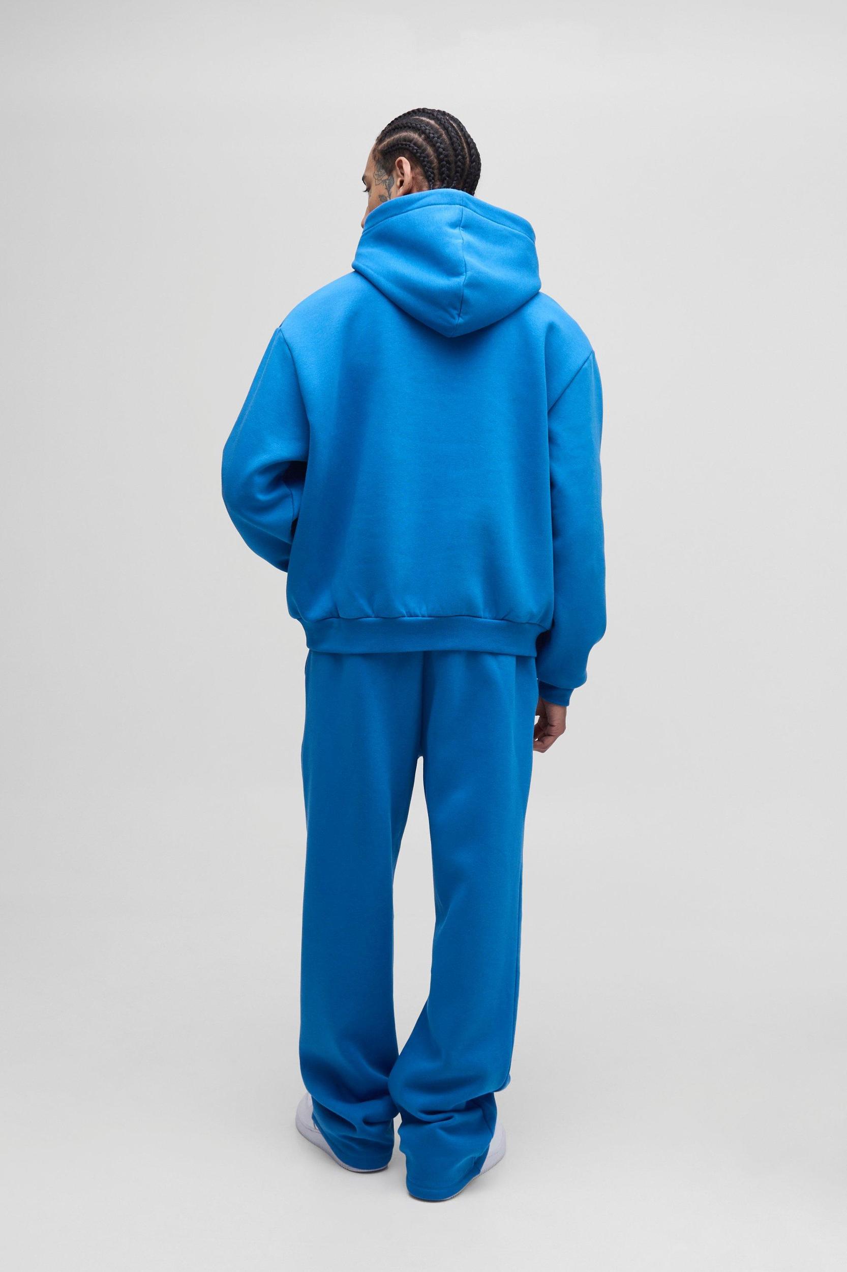 Oversized Boxy Homme Hooded Tracksuit | boohooMAN USA Product Image