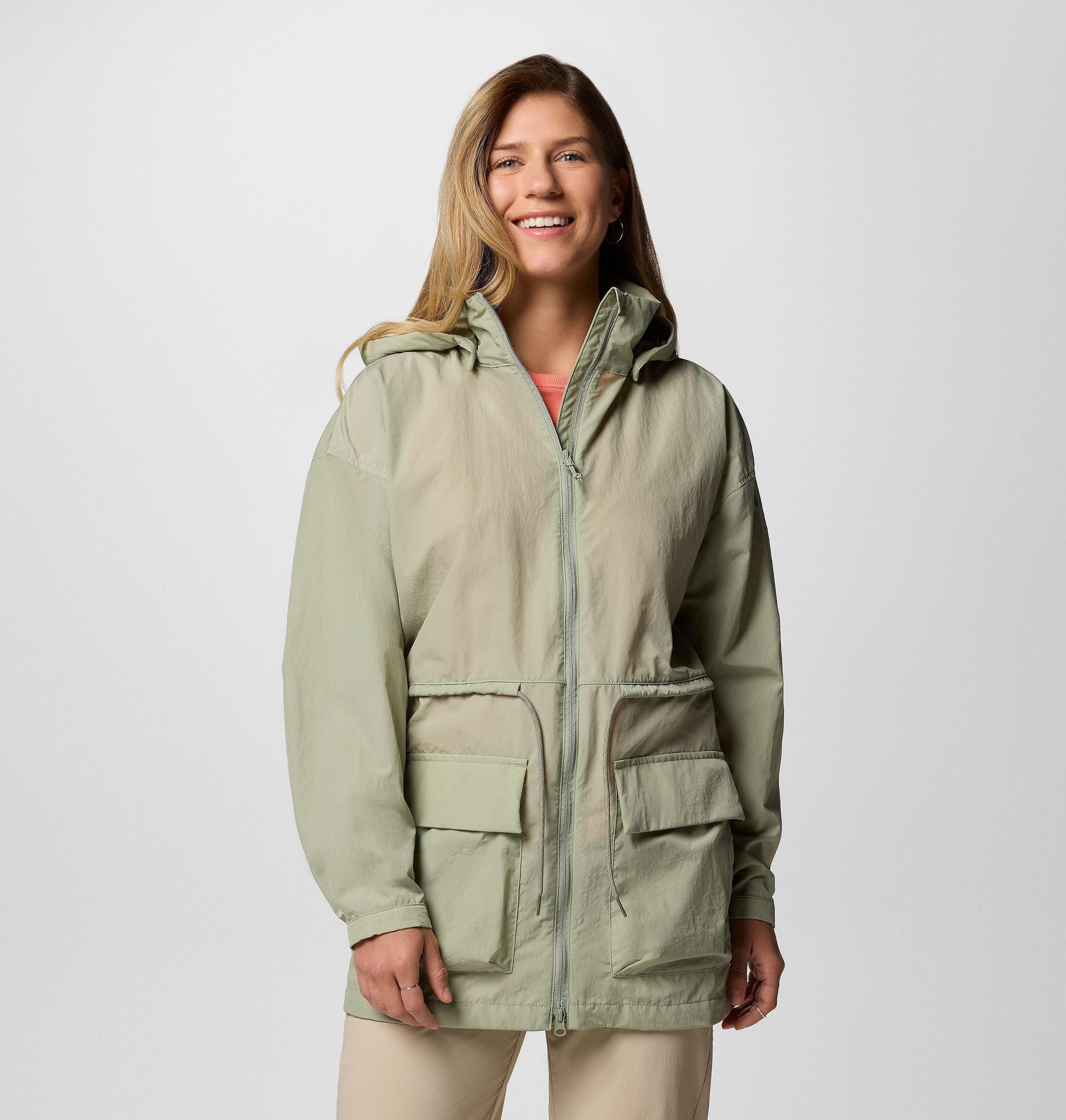 Columbia Womens Paracutie Mid Cargo Windbreaker- Product Image