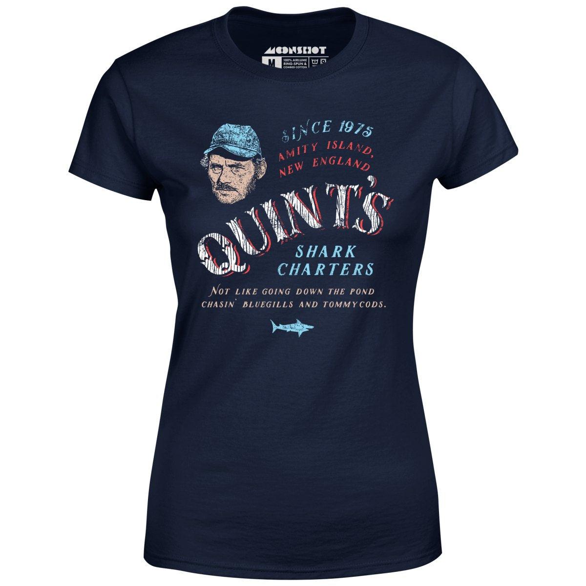 Quint's Shark Charters - Women's T-Shirt Female Product Image