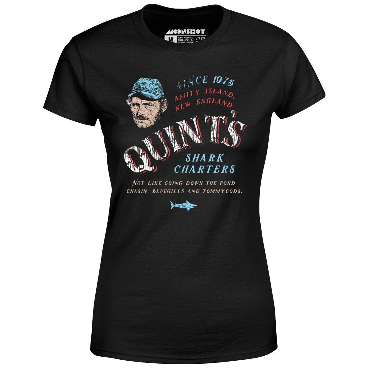 Quint's Shark Charters - Women's T-Shirt Female Product Image