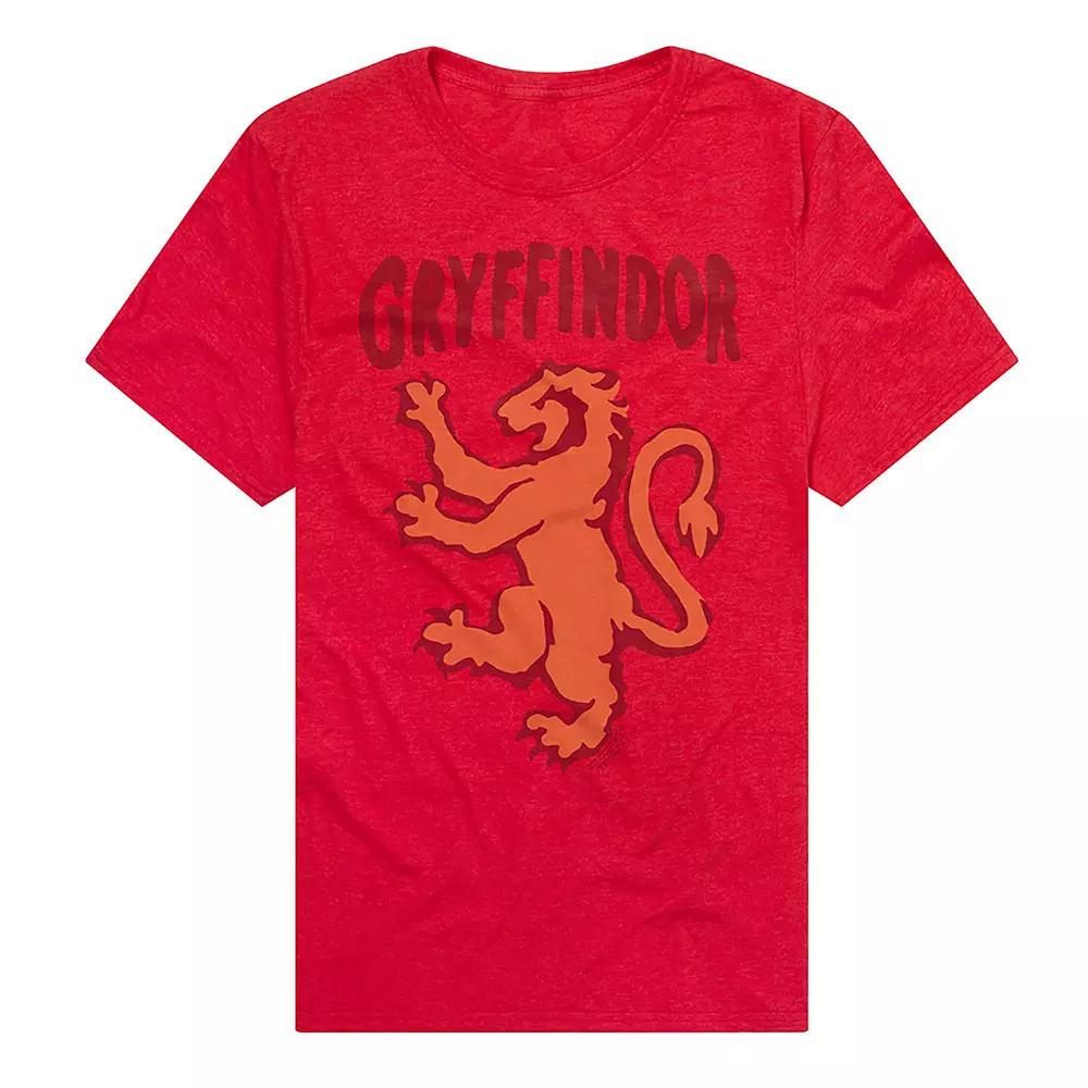 Men's Character Harry Potter Gryffindor Lion Sigil Graphic Tee,  Product Image
