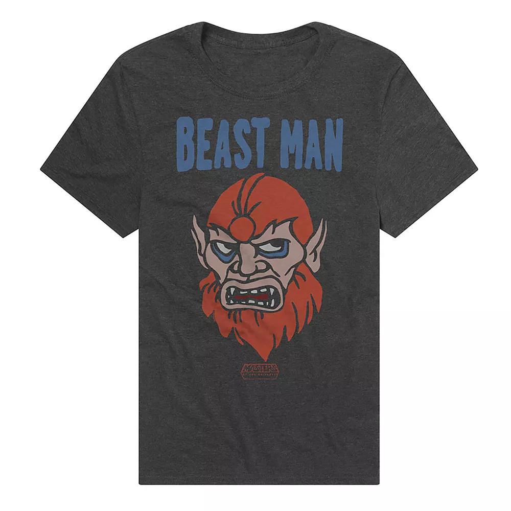 Men's Masters of the Universe Beast Man Graphic Tee, Size: Large, Grey Product Image