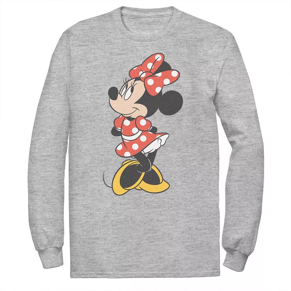 Disney's Minnie Mouse Big & Tall Traditional Pose Long Sleeve, Men's,  Product Image