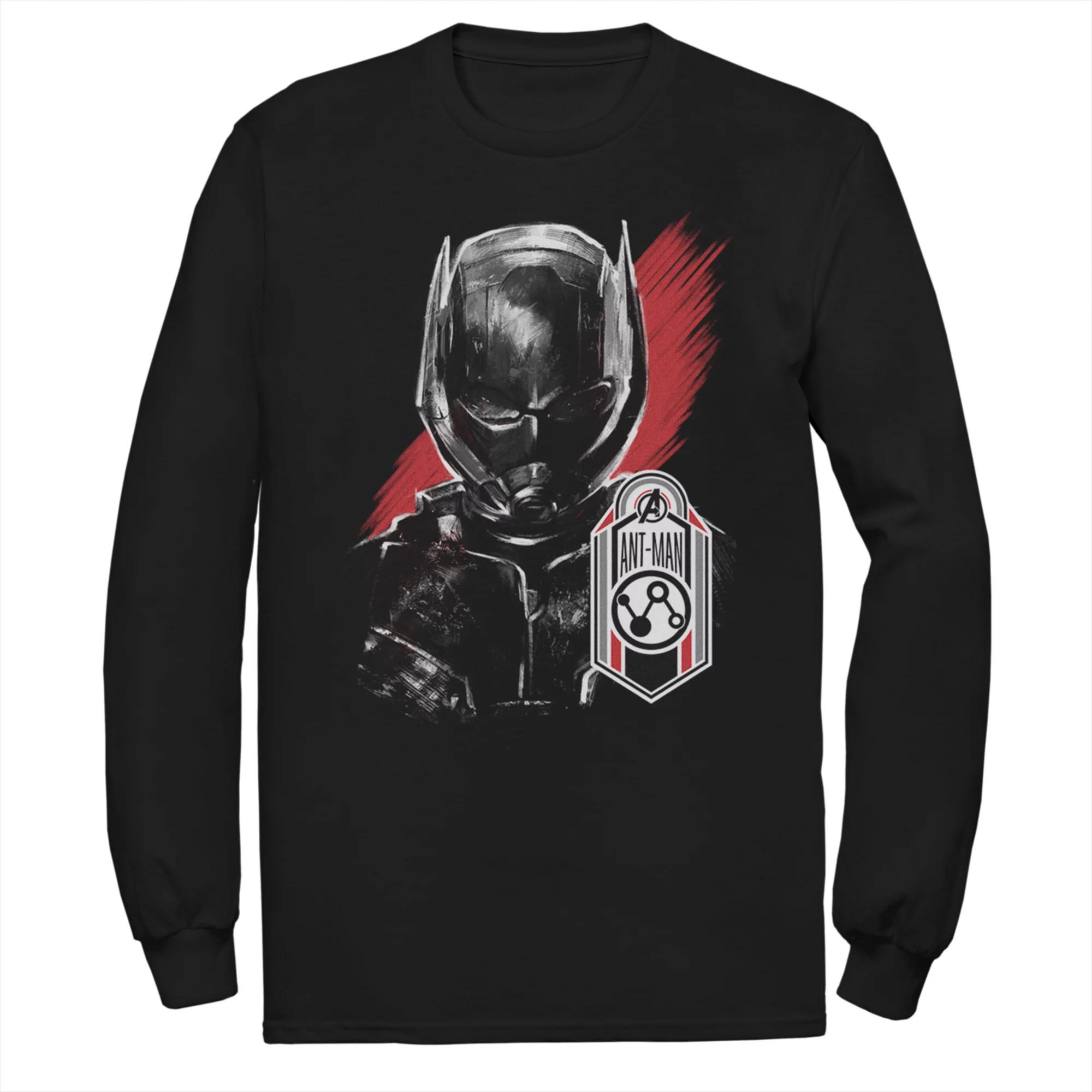 Men's Marvel Avengers Endgame Ant Man Strong Pose Sweatshirt, Size: Medium, Black Product Image