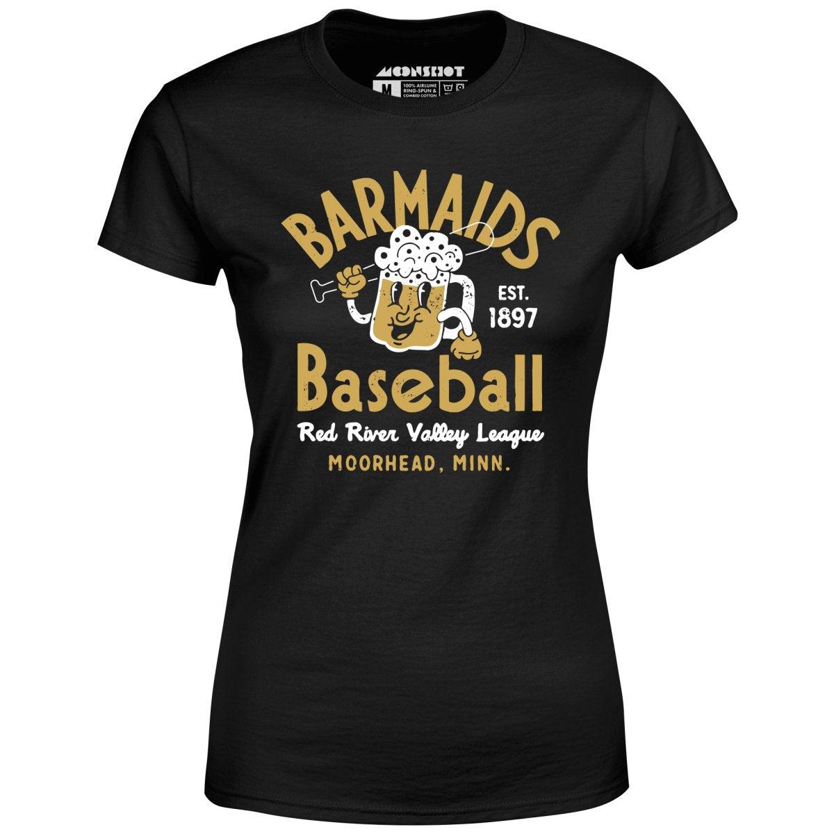 Moorhead Barmaids - Minnesota - Vintage Defunct Baseball Teams - Women's T-Shirt Female Product Image