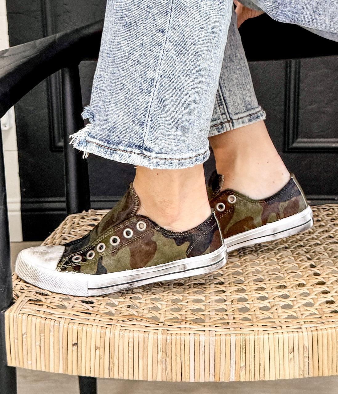 Shalomar Sneaker in Camo Product Image