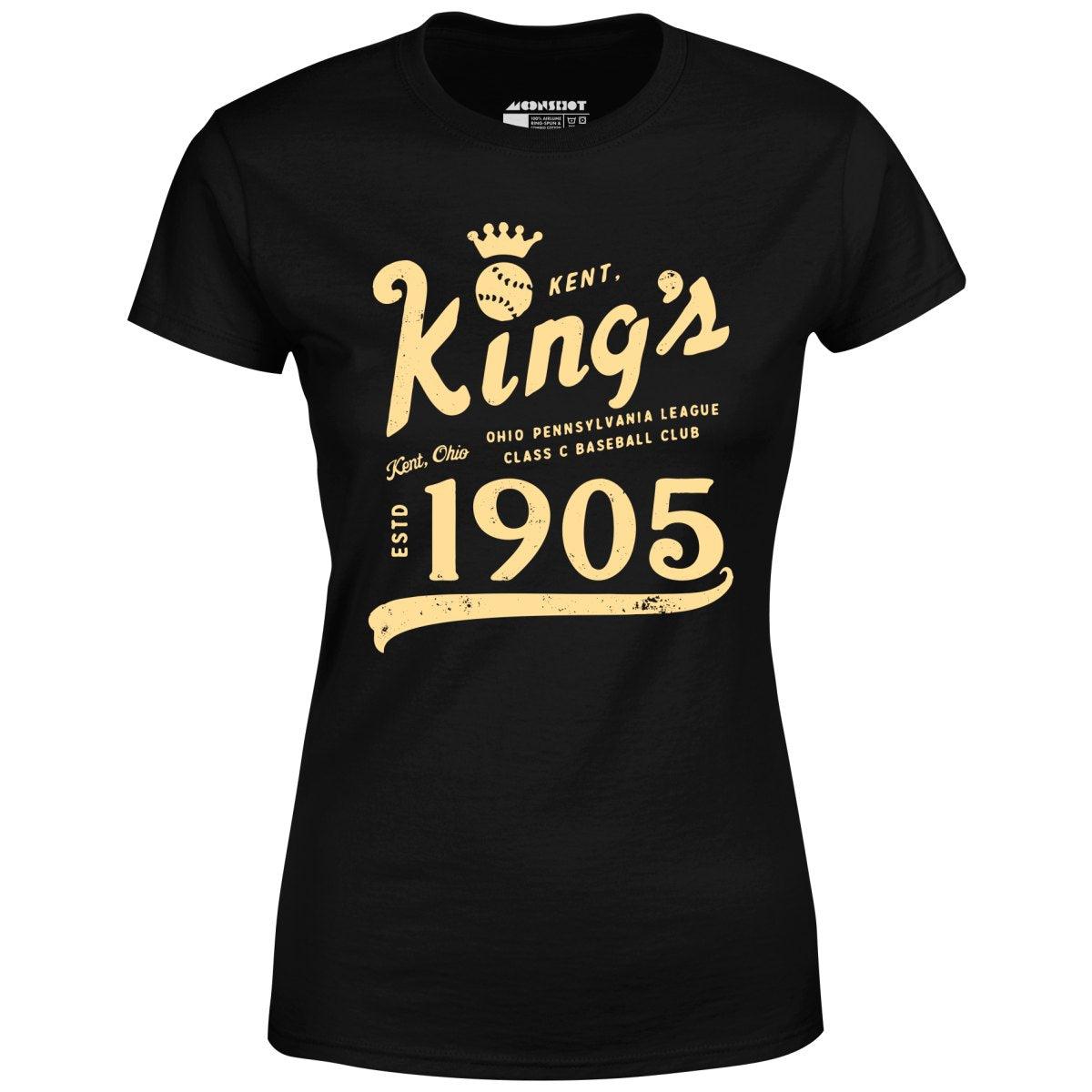 Kent Kings - Ohio - Vintage Defunct Baseball Teams - Women's T-Shirt Female Product Image