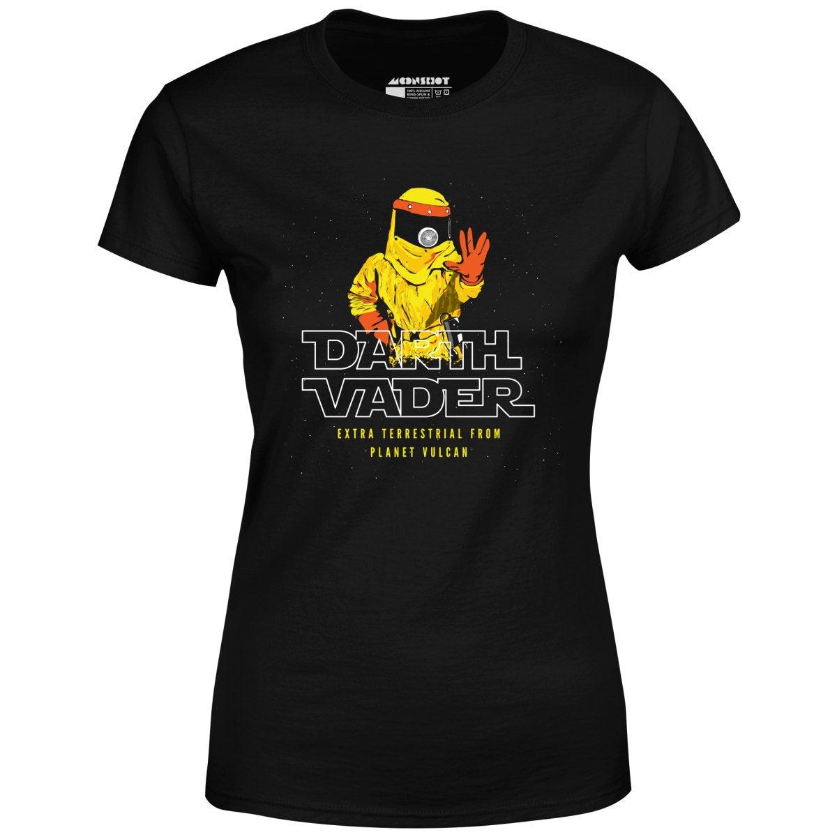 Darth Vader Planet Vulcan Parody - Women's T-Shirt Female Product Image