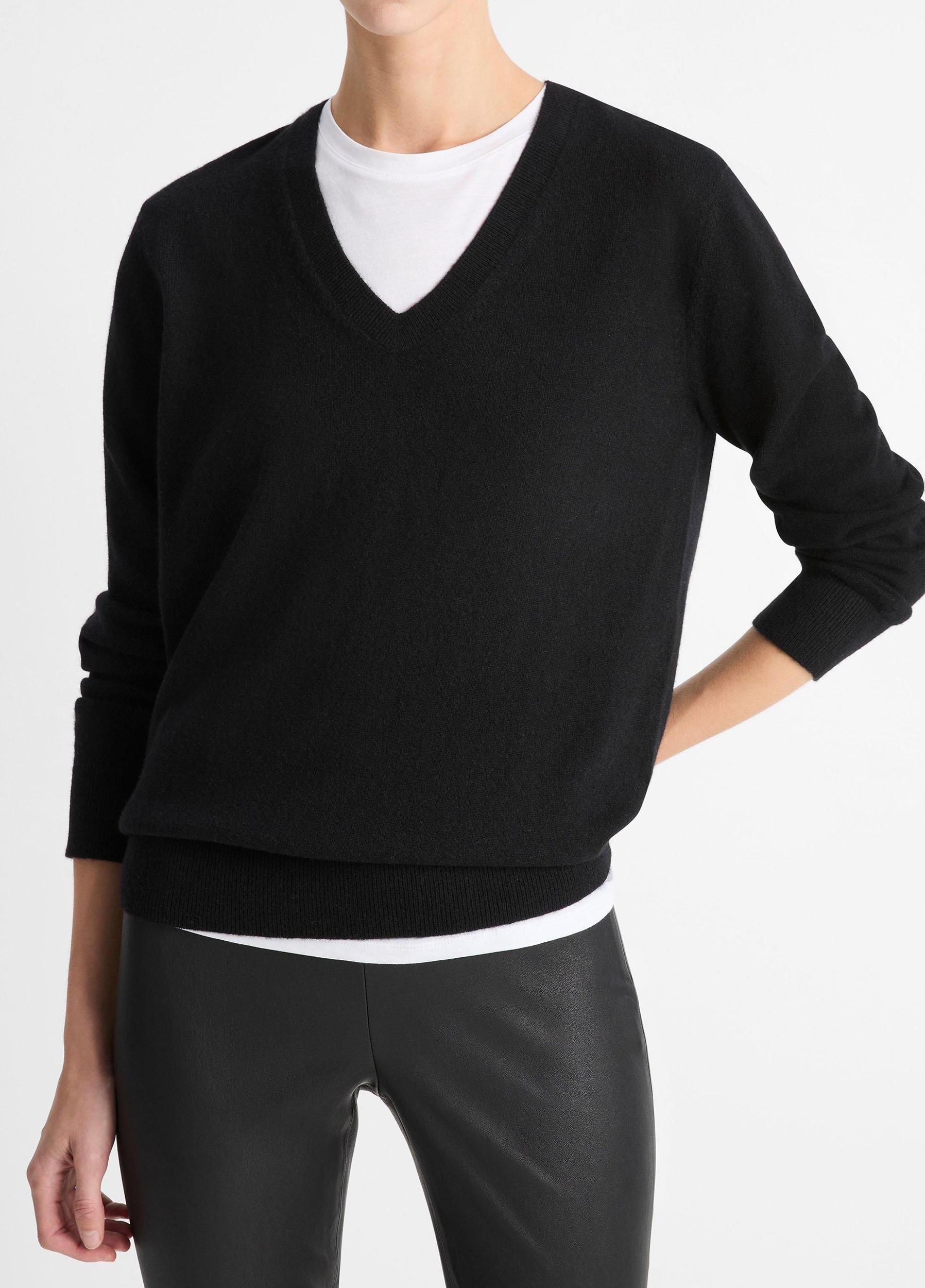 Cashmere Weekend V-Neck Sweater Product Image