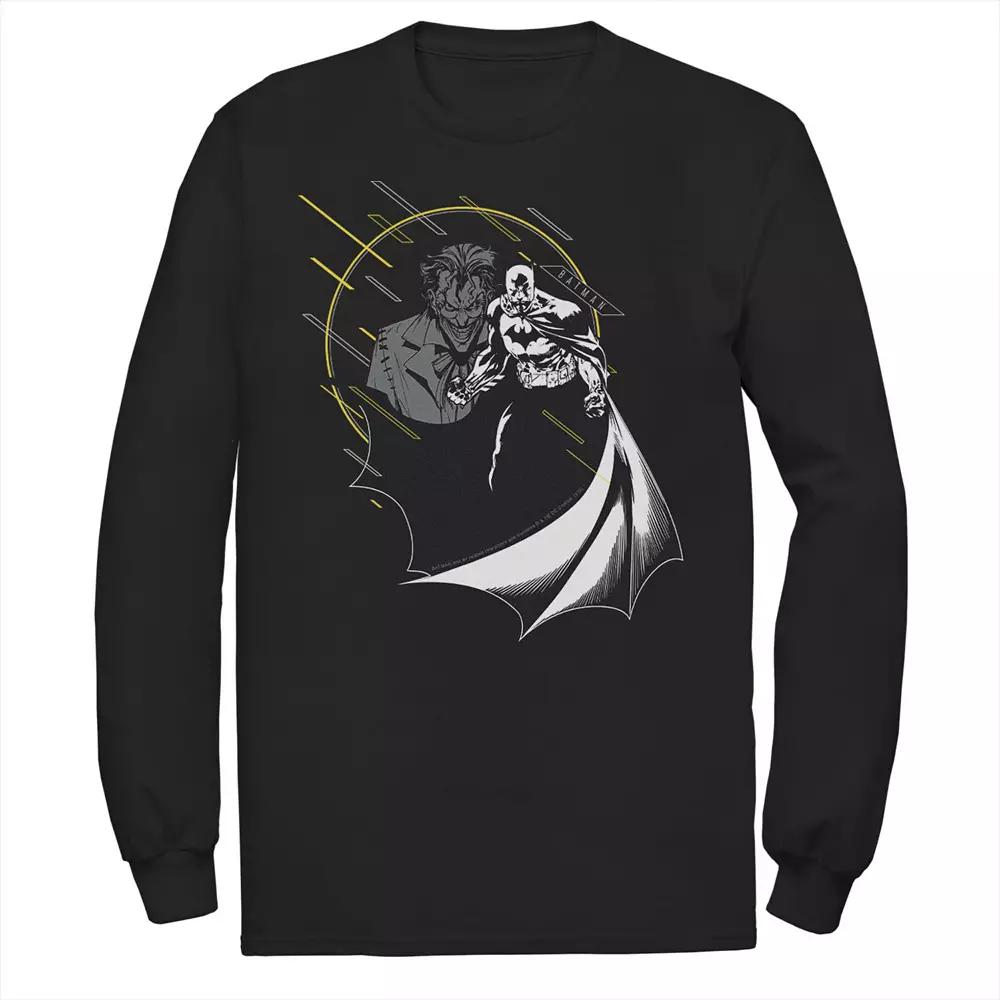 Mens DC Comics Batman And Joker Circle Portrait Tee, Men's,  Product Image