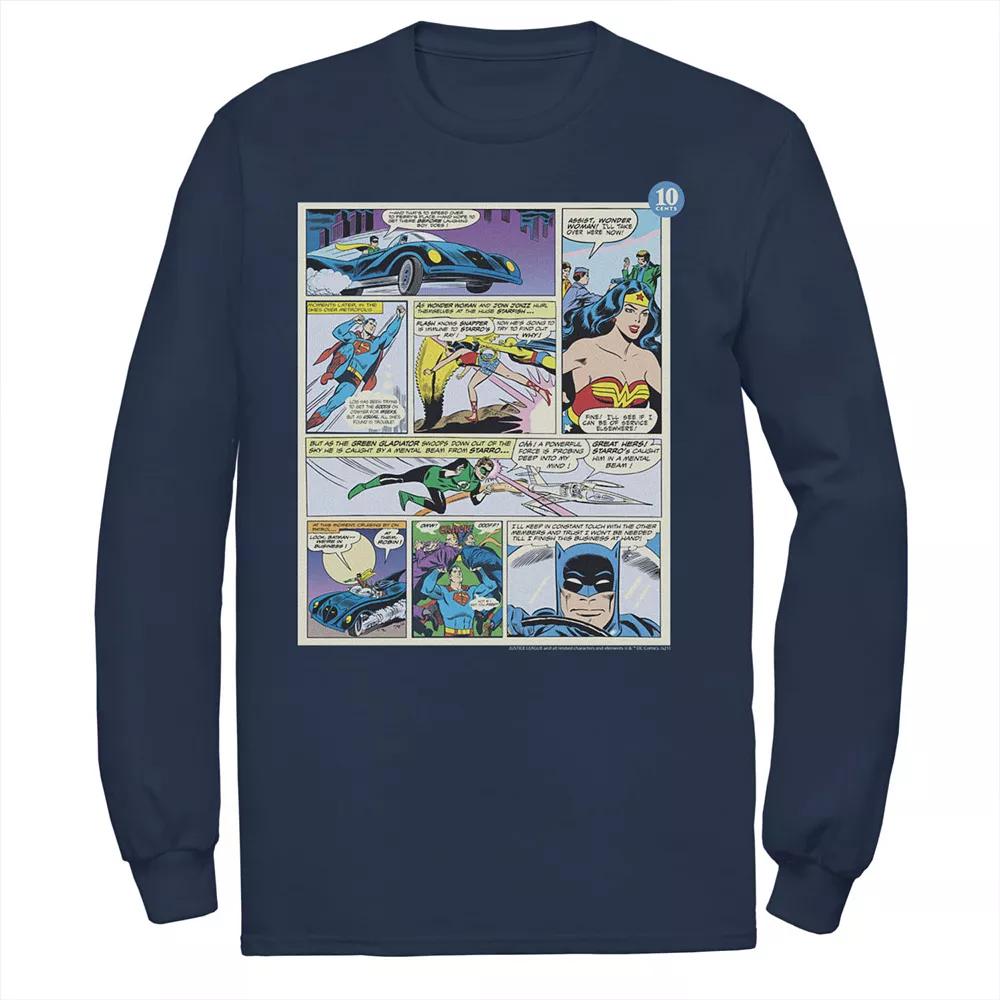 Men's Justice League Comic Pane Tee,  Product Image