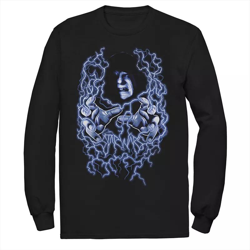 Big & Tall Star Wars Emperor Palpatine Electricity Shock Portrait Tee, Men's,  Product Image