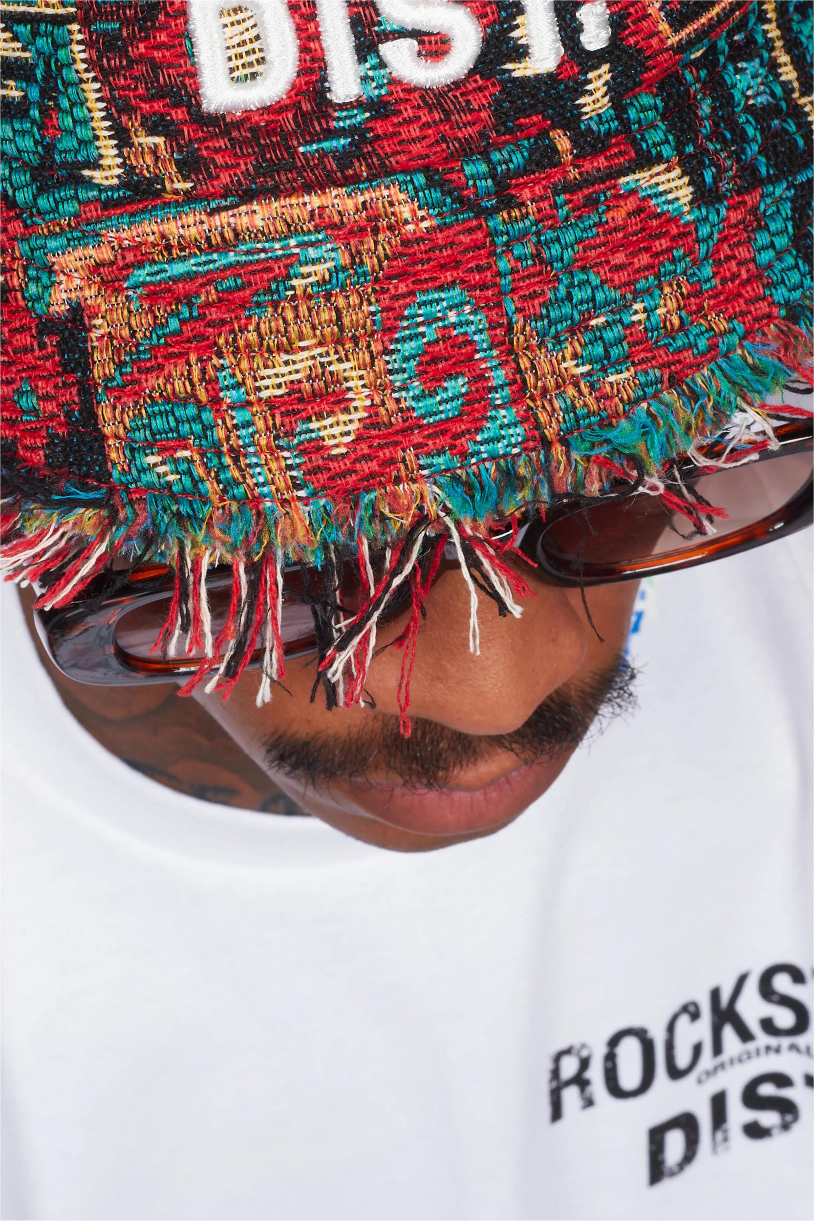 Grill White Graphic Oversized T-Shirt Male Product Image