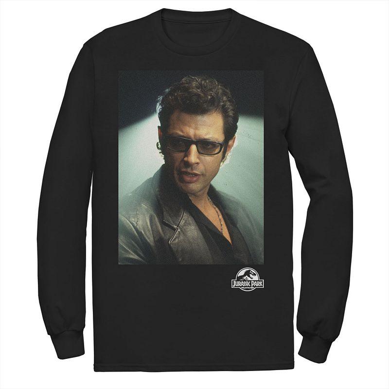 Men's Jurassic Park Ian Malcolm Head Shot Photo Tee,  Product Image