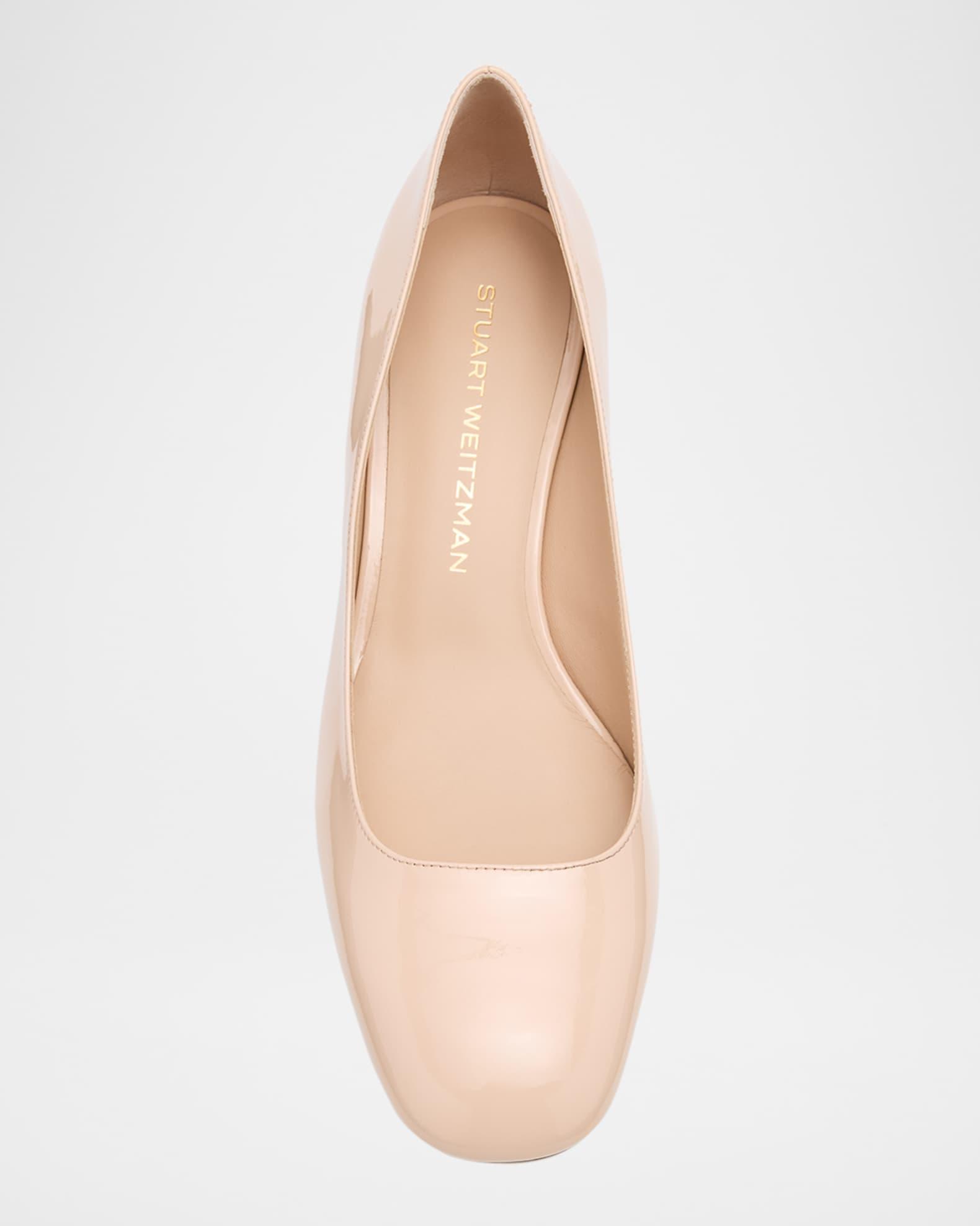 Maeve Patent Block-Heel Pumps Product Image