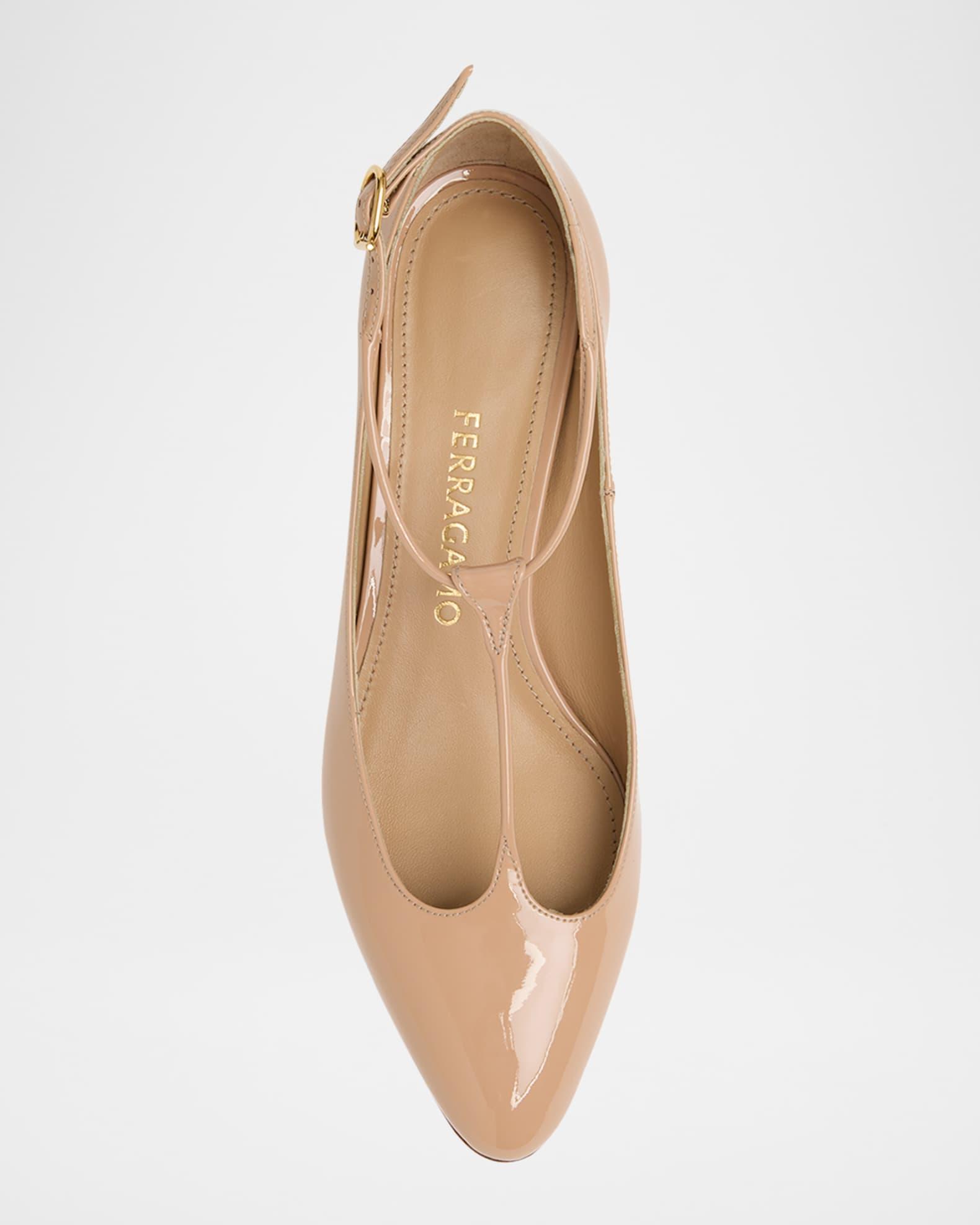 Tania Patent T-Strap Pumps Product Image