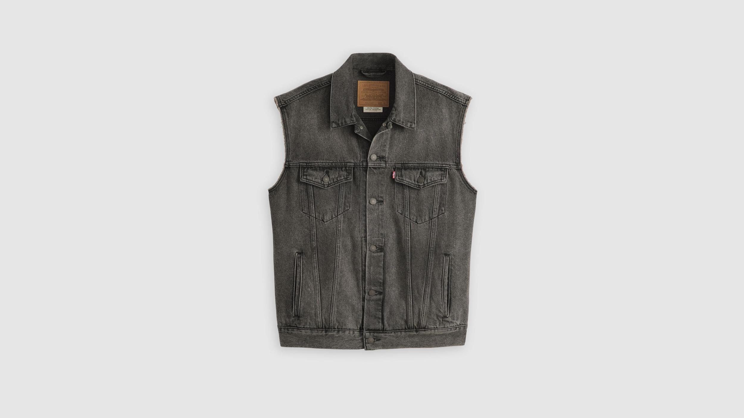 Relaxed Fit Trucker Vest Product Image