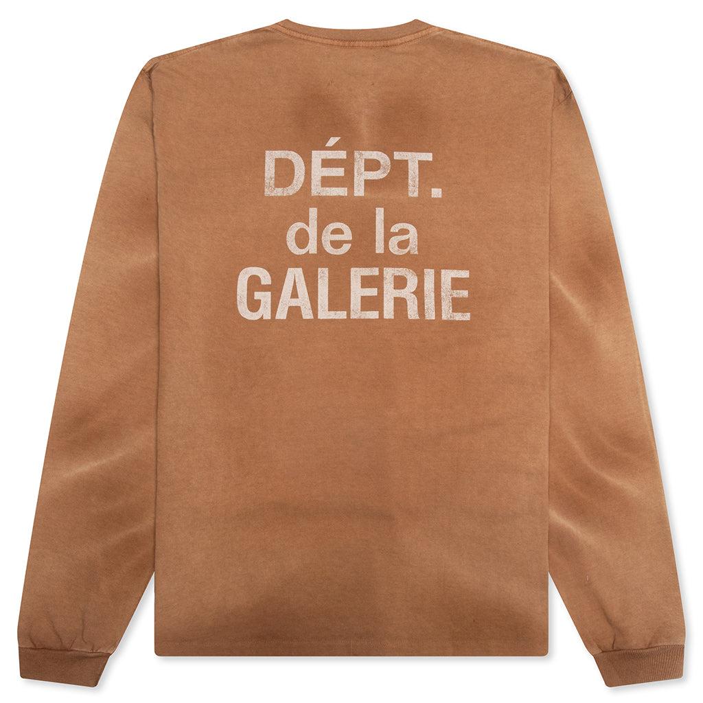 French L/S Tee - Cocoa Male Product Image