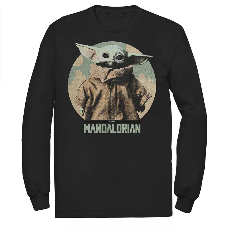 Men's Star Wars The Mandalorian The Child Faded Portrait Tee,  Product Image