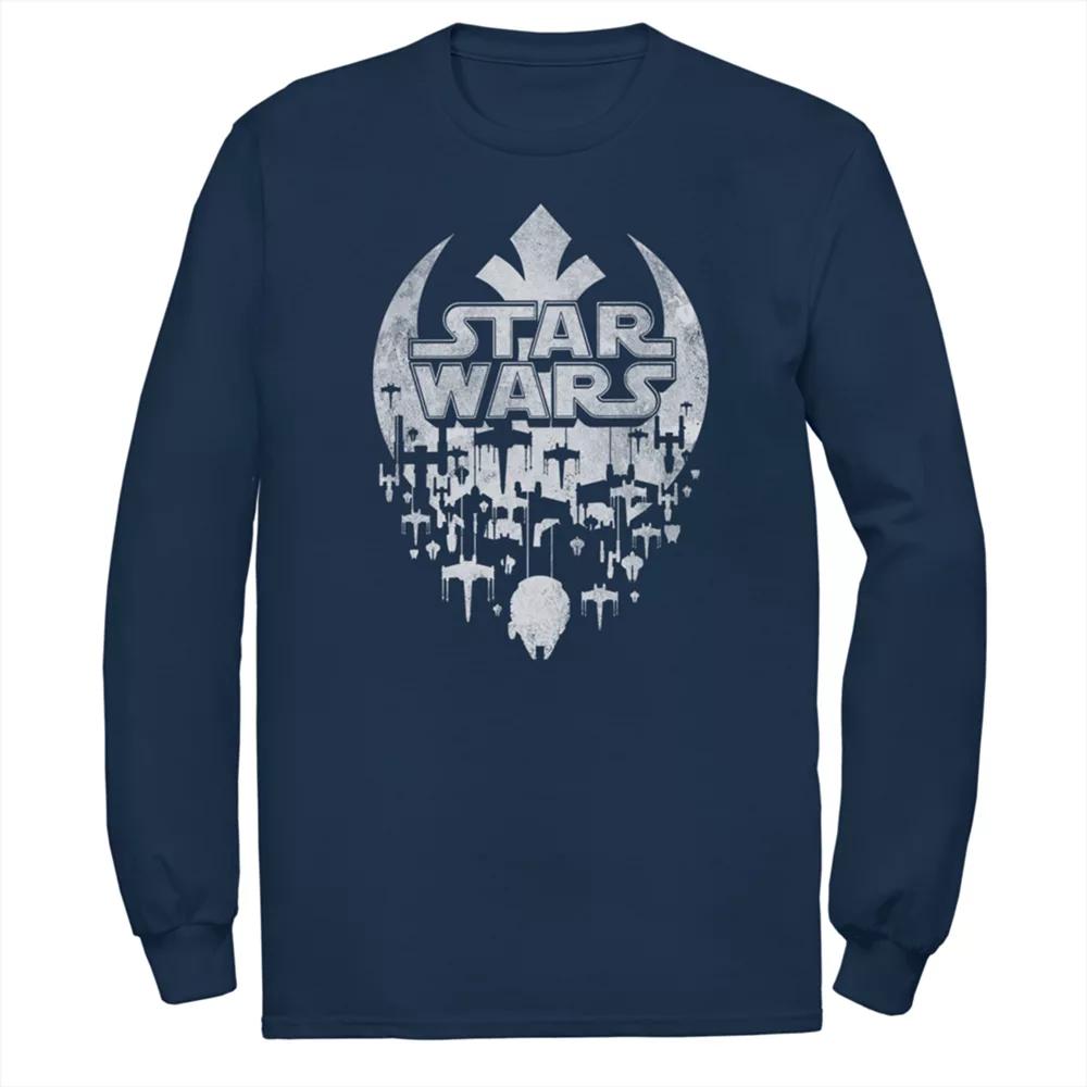 Men's Marvel Avengers Endgame Hero Stack Long Sleeve Graphic Tee,  Product Image