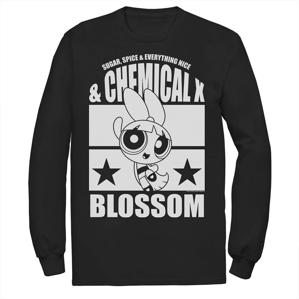Men's Cartoon Network Powerpuff Girls Blossom Chemical X Tee, Size: Large, Black Product Image