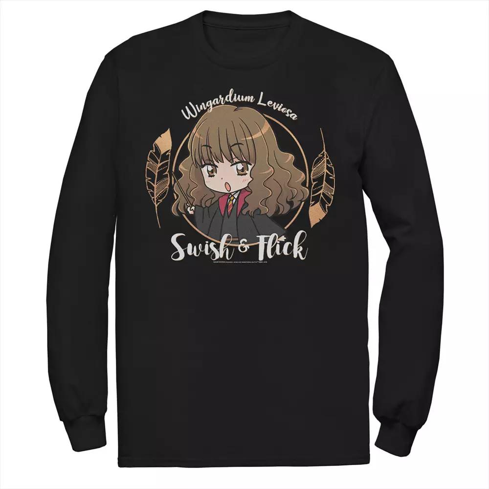 Men's Harry Potter Hermione Granger Swish And Flick Anime Portrait Tee,  Product Image