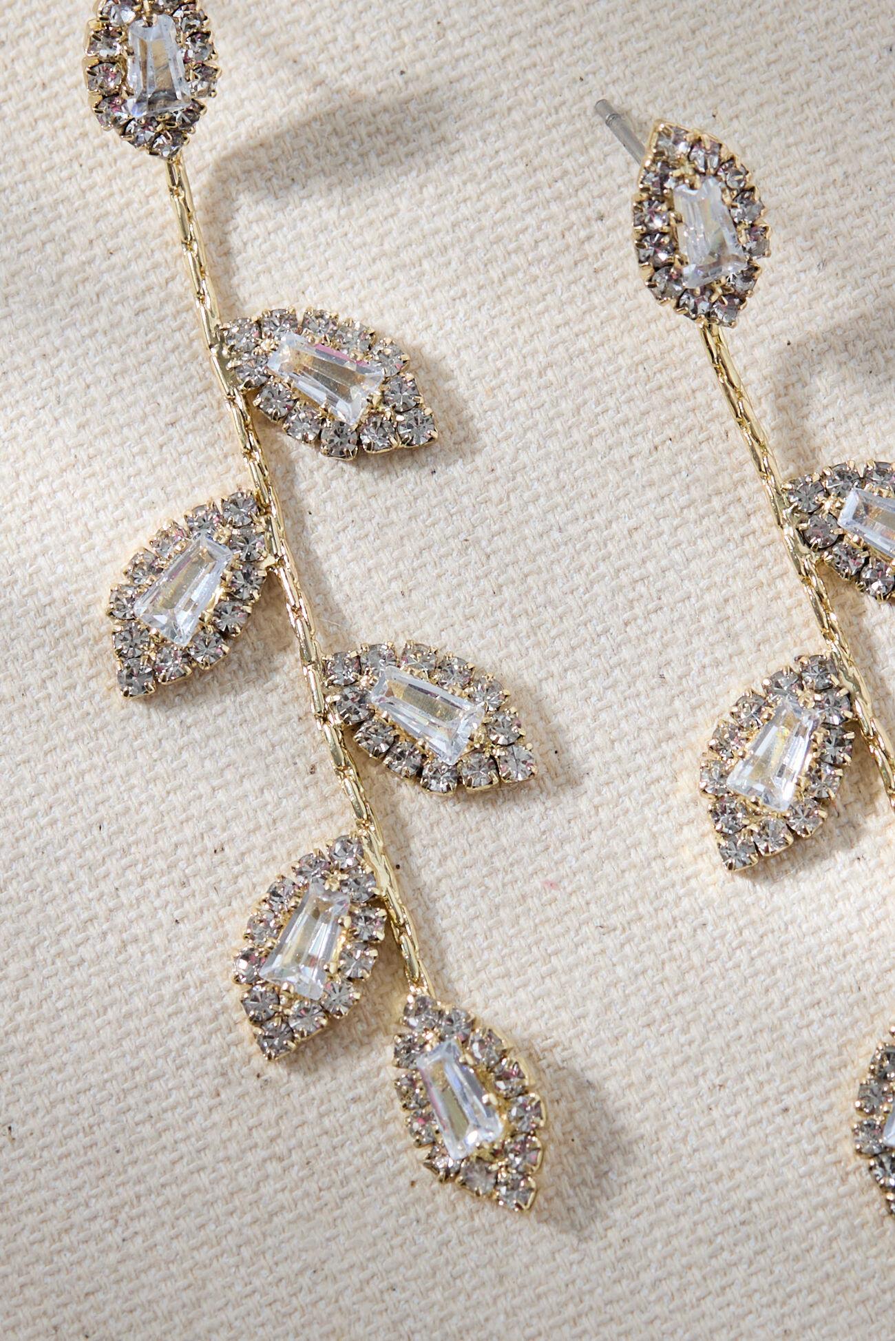 Crystal Vine Earrings Product Image