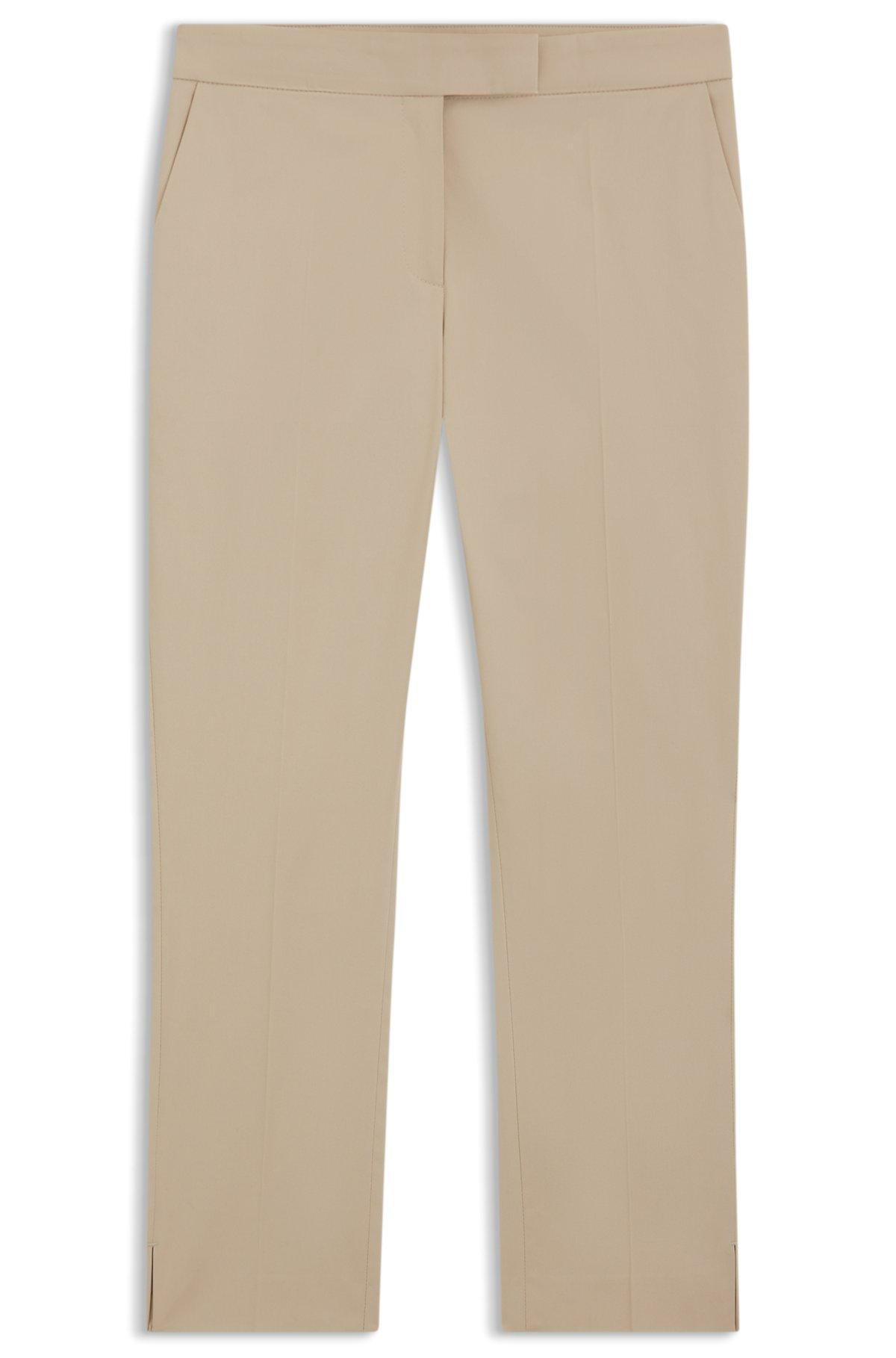 Slim-fit pants in stretch cotton Product Image
