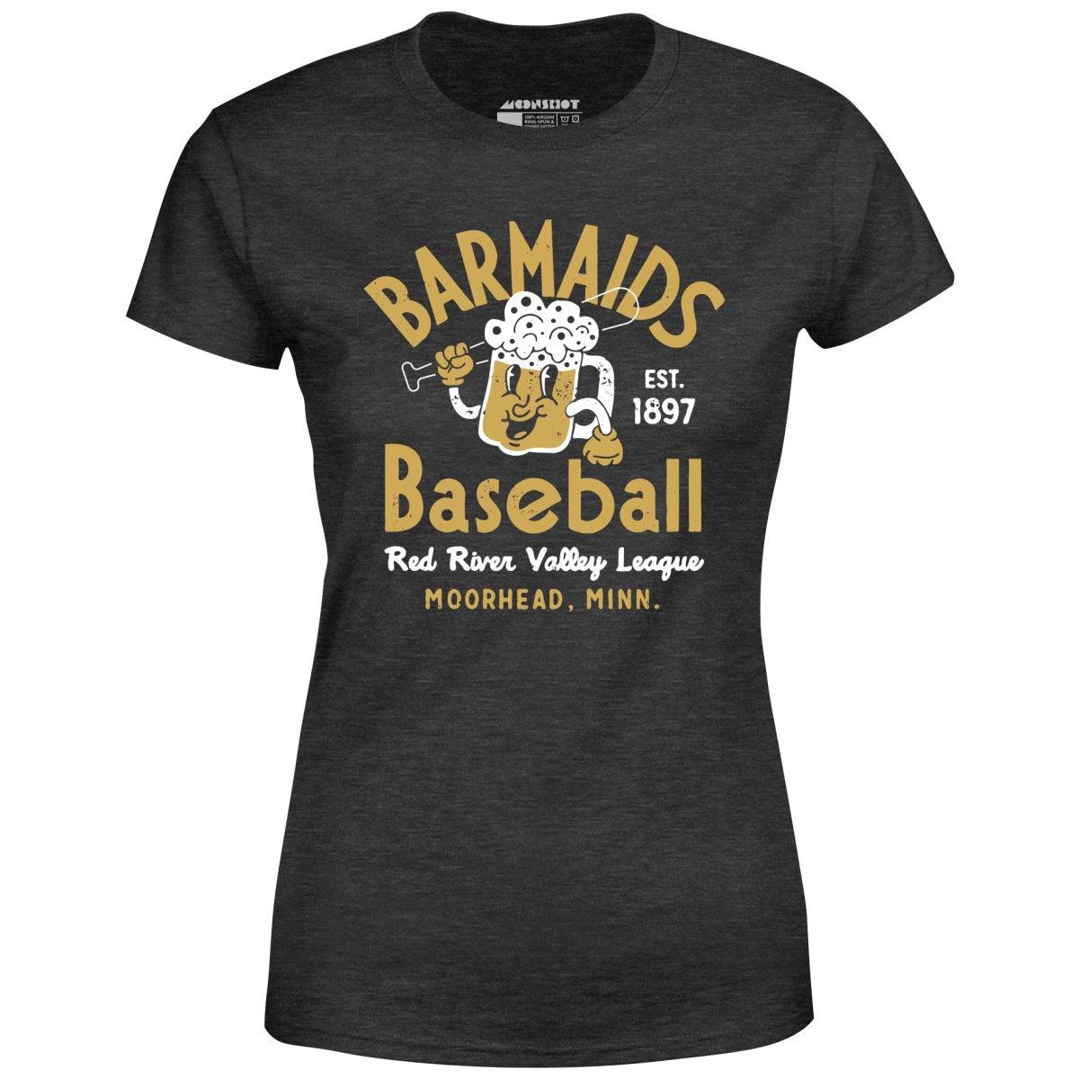 Moorhead Barmaids - Minnesota - Vintage Defunct Baseball Teams - Women's T-Shirt Female Product Image