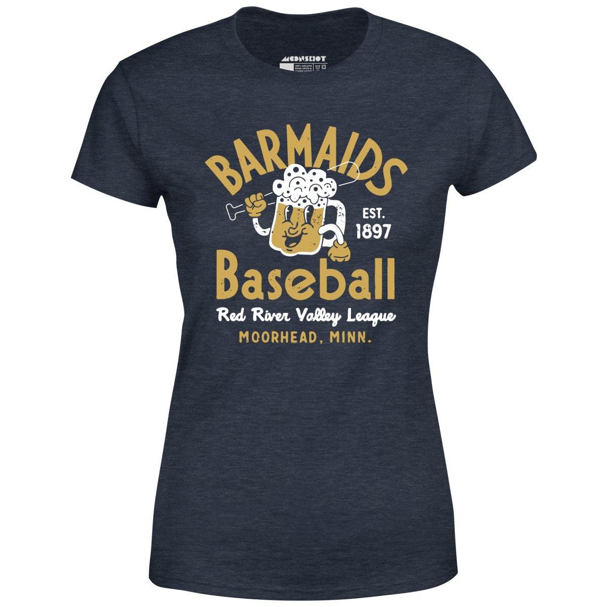 Moorhead Barmaids - Minnesota - Vintage Defunct Baseball Teams - Women's T-Shirt Female Product Image