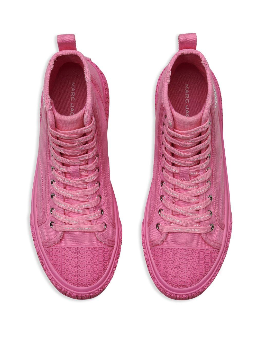 canvas high-top sneakers Product Image