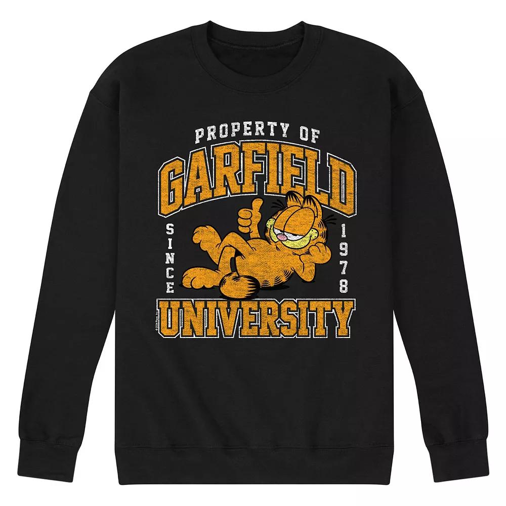 Men's Garfield Varsity Fleece Sweatshirt,  Product Image