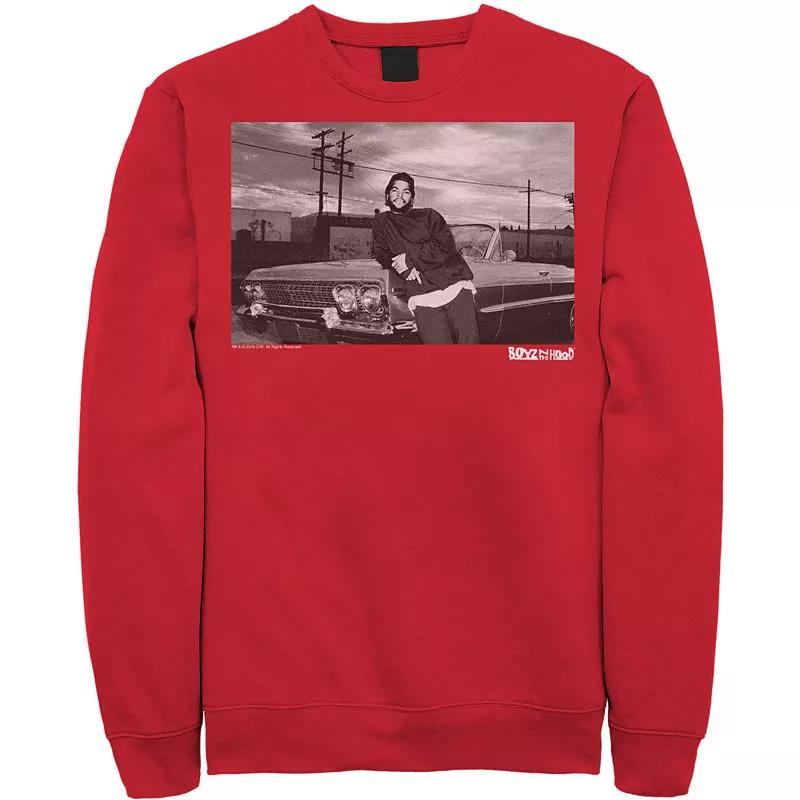 Men's Boyz In The Hood Candid Photo Real Sweatshirt, Size: Large, Red Product Image