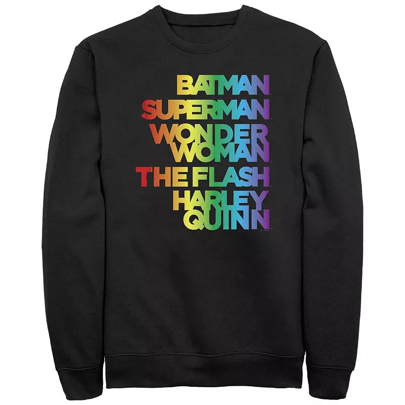Men's Justice League Heros Graphic Fleece,  Product Image