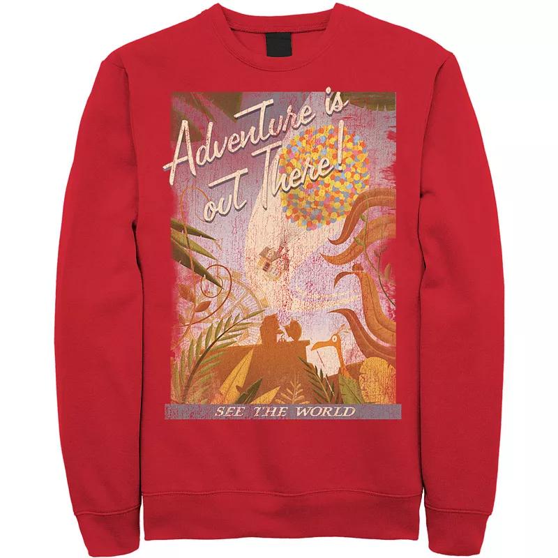 Disney / Pixar's Up Men's Poster Distressed Vintage Sweatshirt,  Product Image