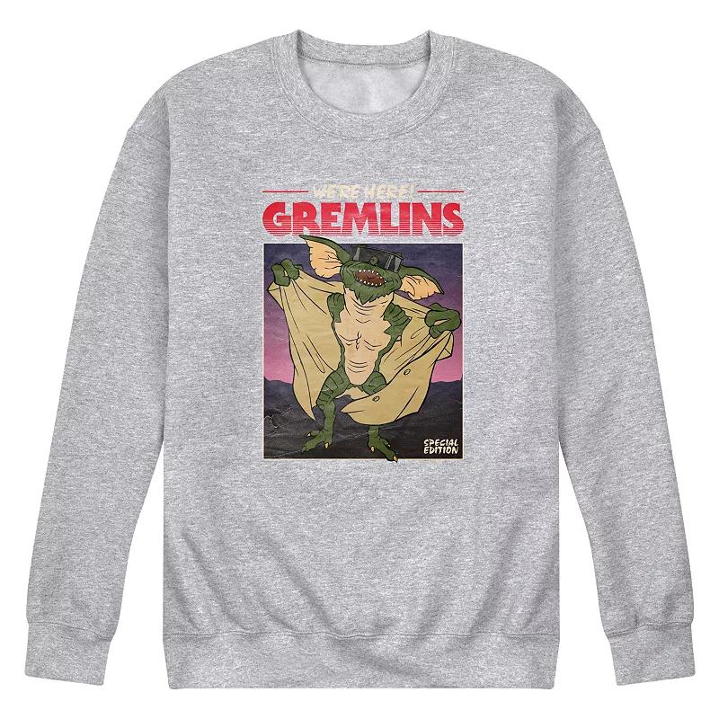 Men's Gremlins Movie Poster Fleece Sweatshirt,  Product Image