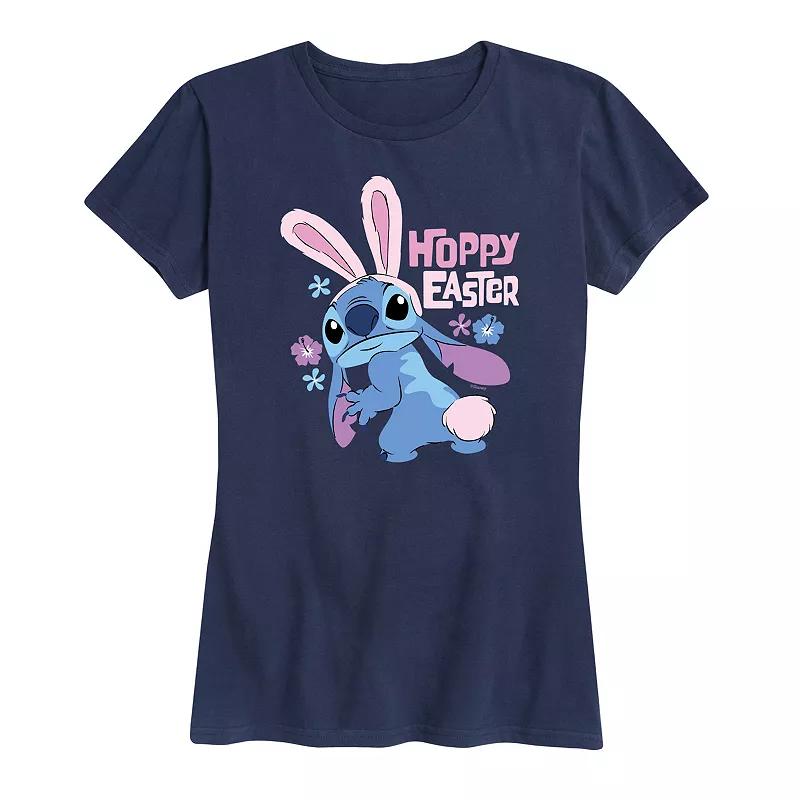 Disney's Lilo & Stitch Women's Hoppy Easter Graphic Tee,  Product Image