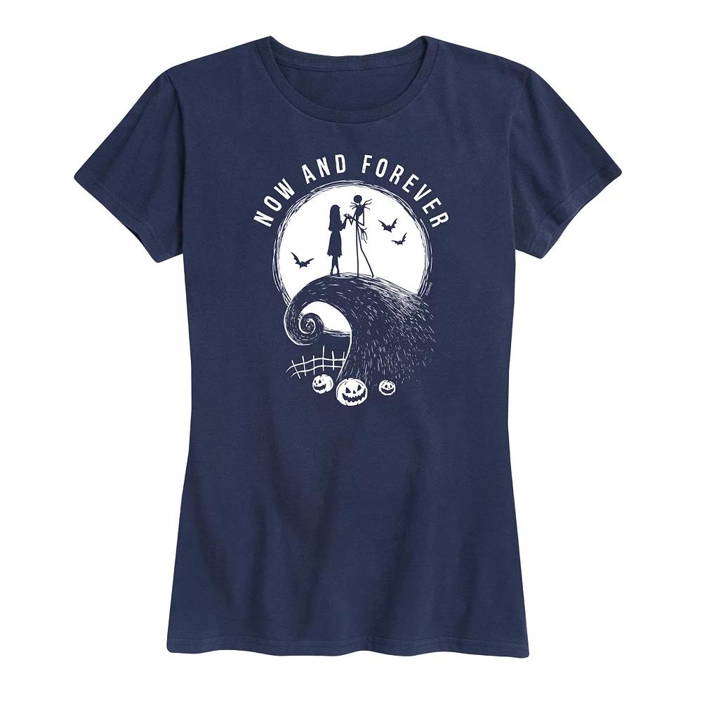 Disney's Nightmare Before Christmas Women's Now and Forever Graphic Tee, Girl's,  Product Image