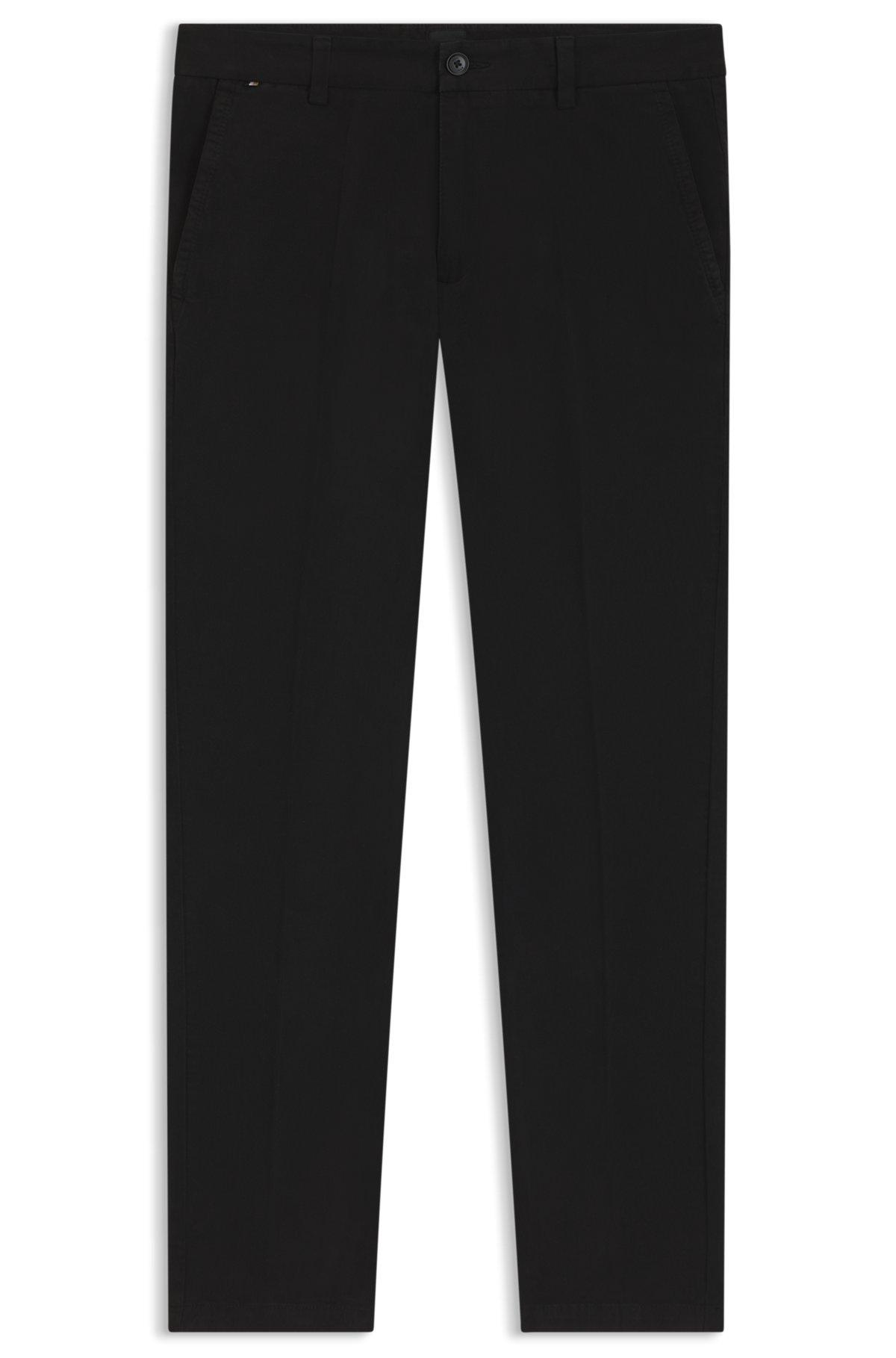 Slim-fit trousers in stretch-cotton twill Product Image