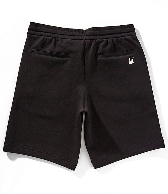 Armani Exchange Logo Tape Fleece 7#double; Inseam Shorts Product Image