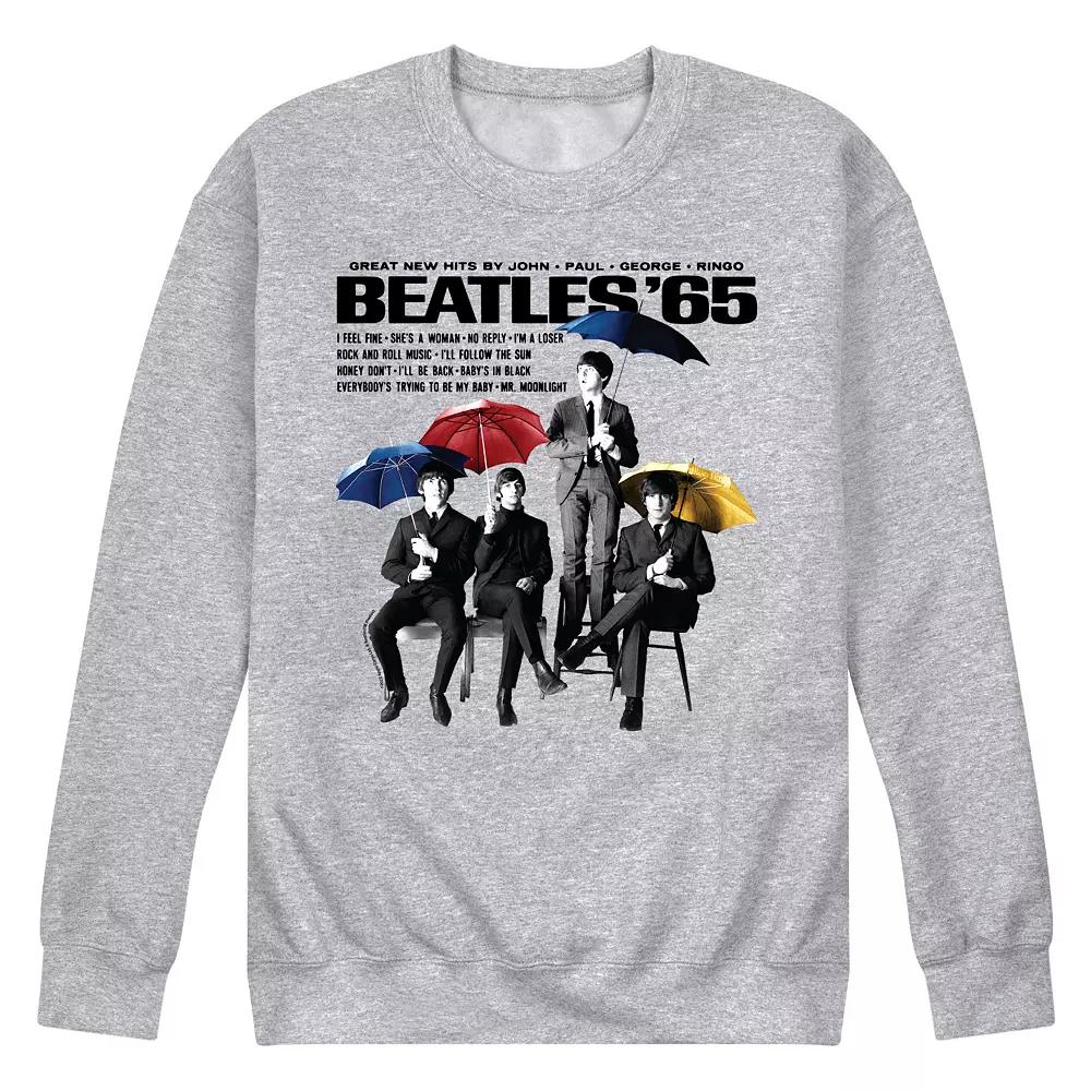 Men's The Beatles 65 Umbrellas Fleece Sweatshirt,  Product Image