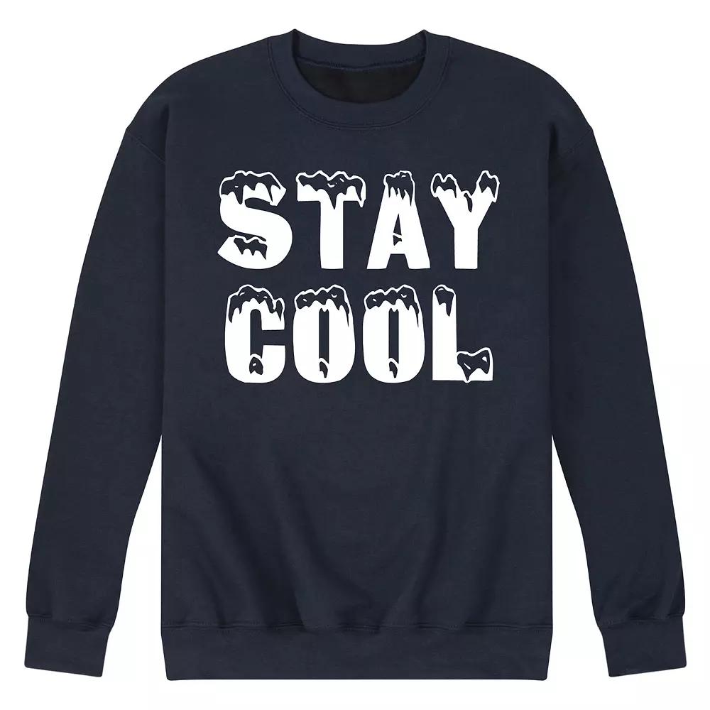 Men's Stay Cool Fleece Sweatshirt,  Product Image