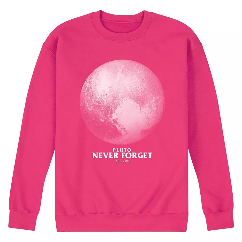 Mens Pluto Fleece Sweatshirt Heather Grey Product Image