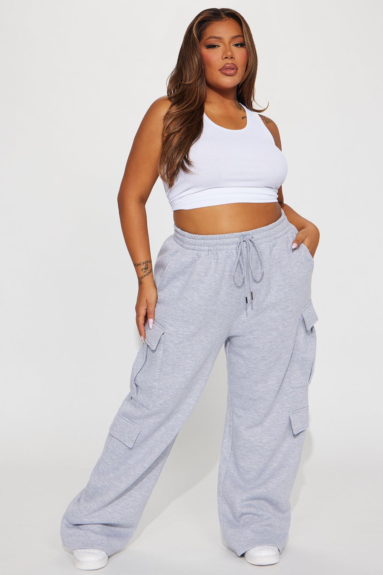Milan Cargo Lounge Pant - Heather Grey Product Image