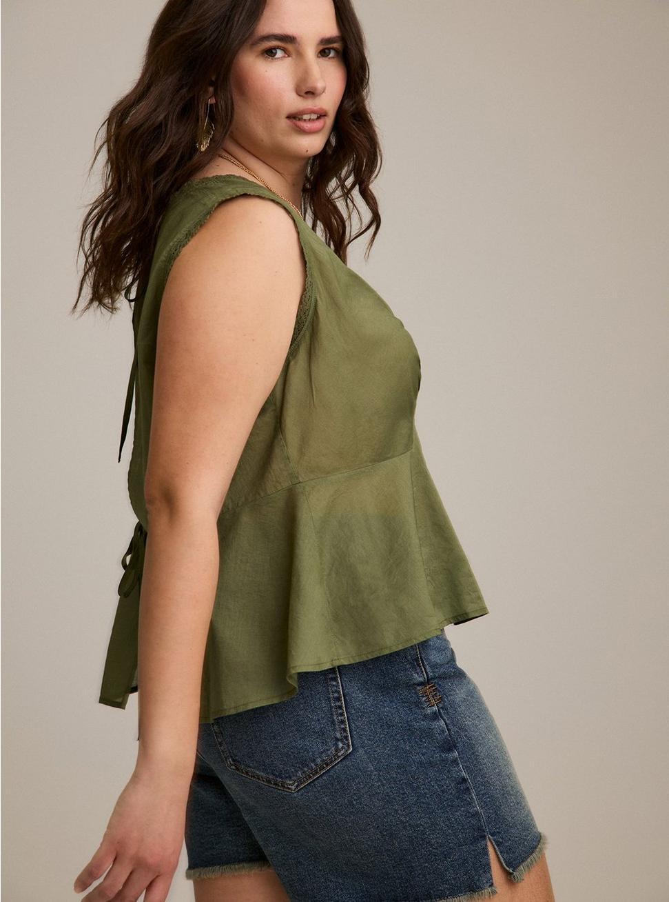 Festi Cotton Tie-Back Tank Product Image