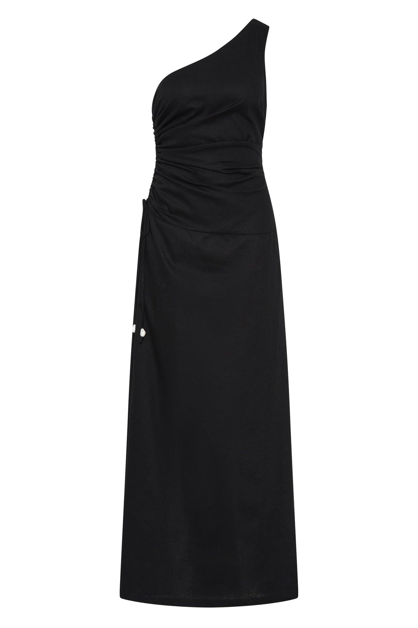 Daze One Shoulder Maxi Dress Product Image