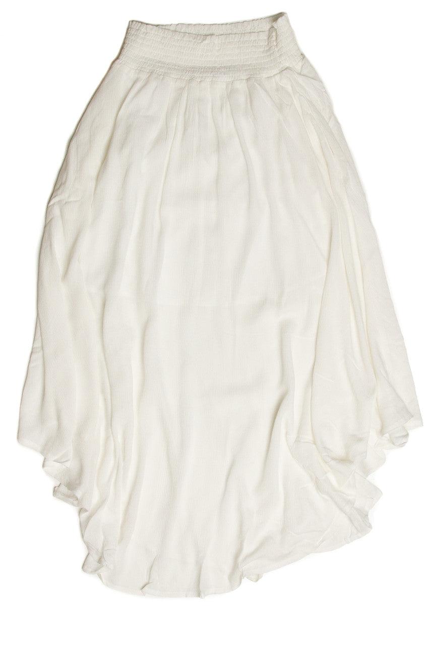 Asymmetric Hem Maxi Skirt Product Image